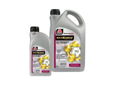 Millers Oils Motorolie CFS 0W30 Volledig synthetische NT NANODRIVE-technologie - 7677GKB, 7677XPB, 7677JKB, 0W30